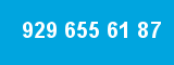 929 655 61 87 929 655 61 87